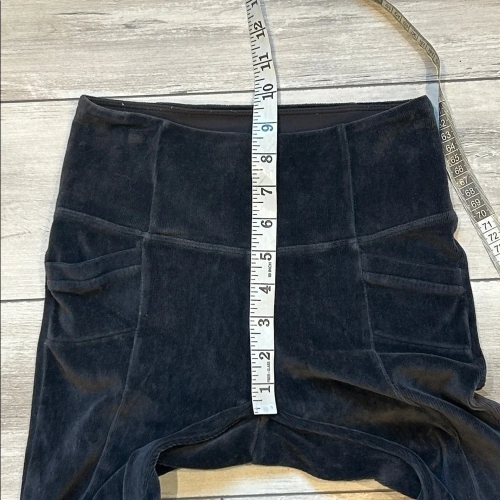 Athleta Womens Cord Metro Leggings XS petite dark gray